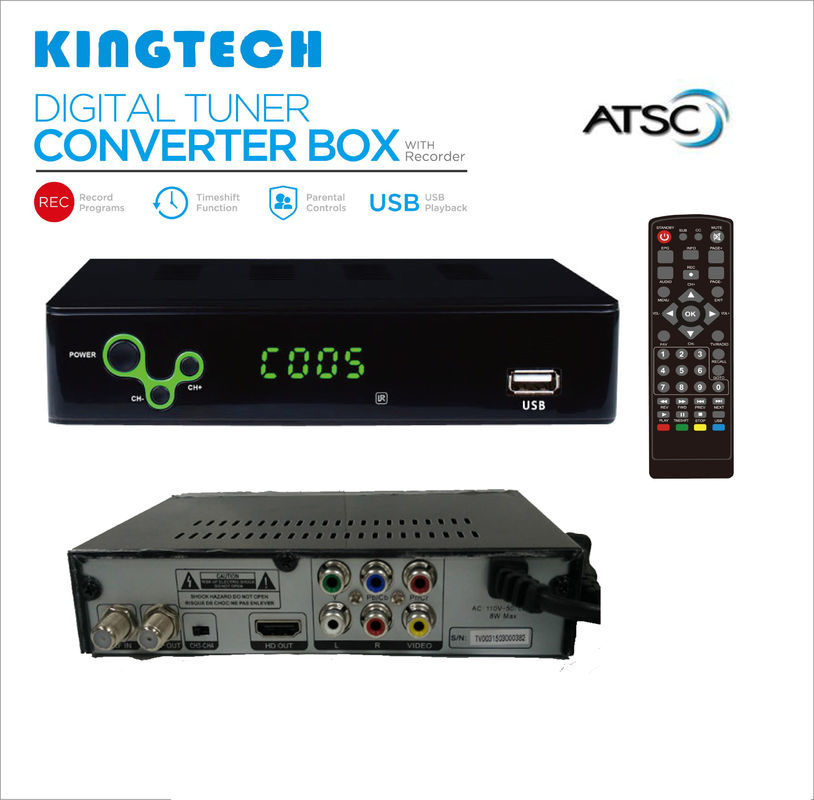 720*1080 MPEG4 ATSC Set Top Box ATSC130 Hdtv Dtv Digital Converter Box